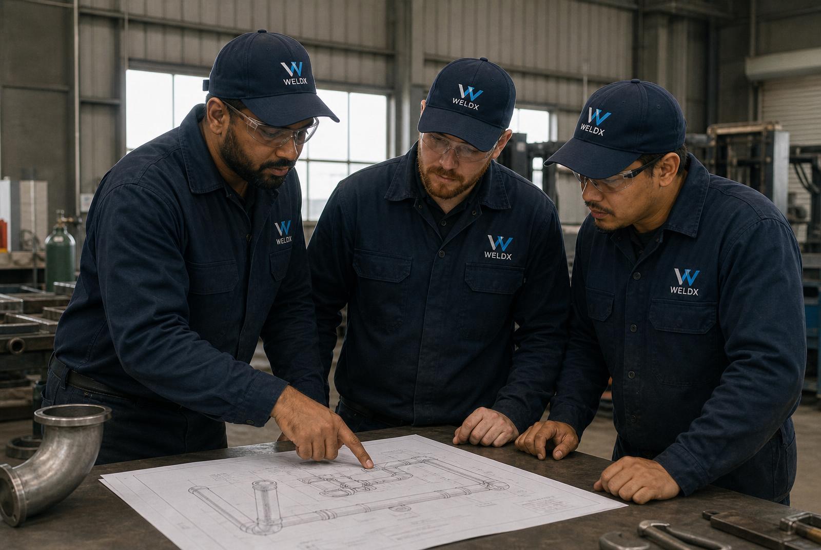 techniciens qualifiés de WELDX
